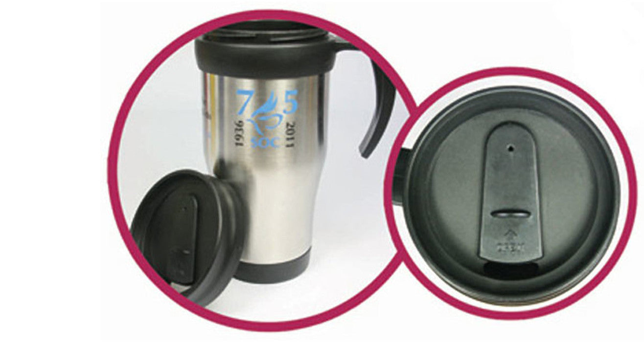 Thermal Travel Mug - Stainless Steel